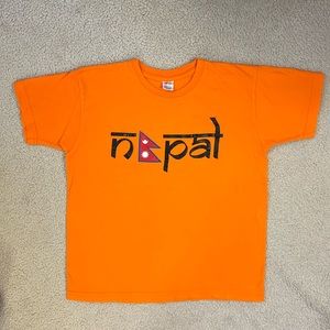 Nepal t-shirt size small/38, 100% cotton